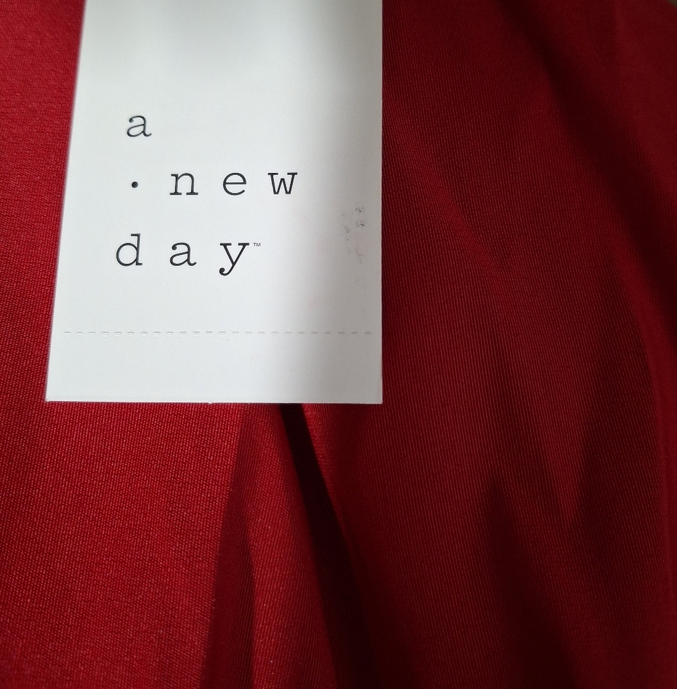 A New Day Bold Red Skirt